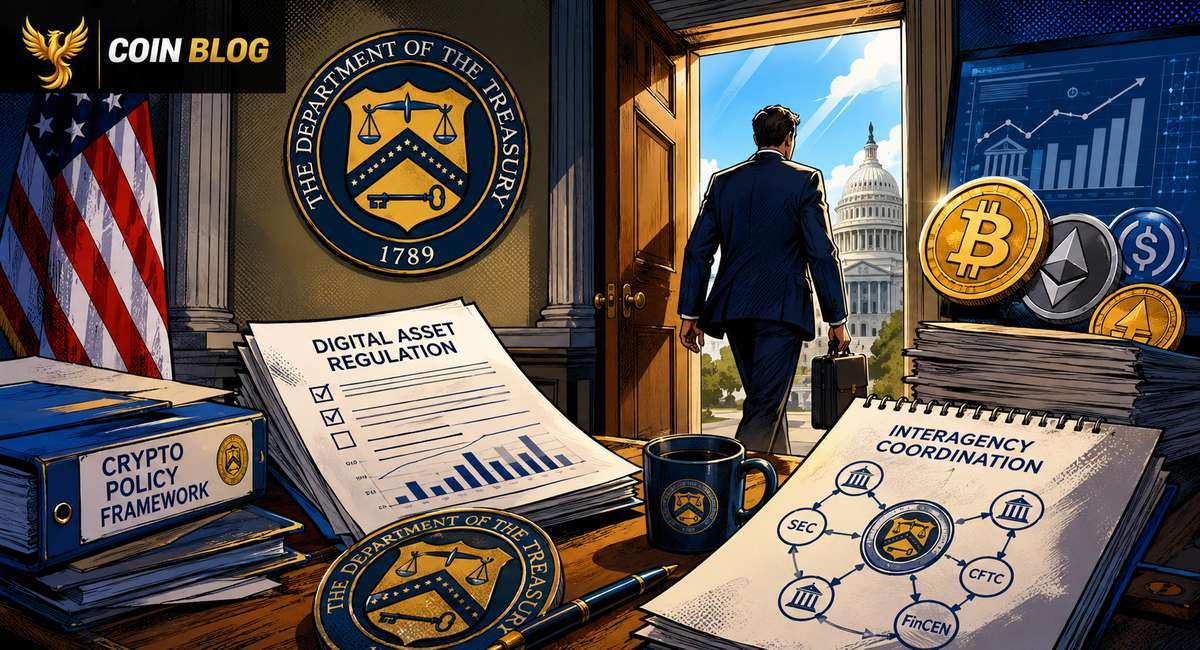 The Treasury Lost a Person Who Turned Crypto Policy Into Working Documents